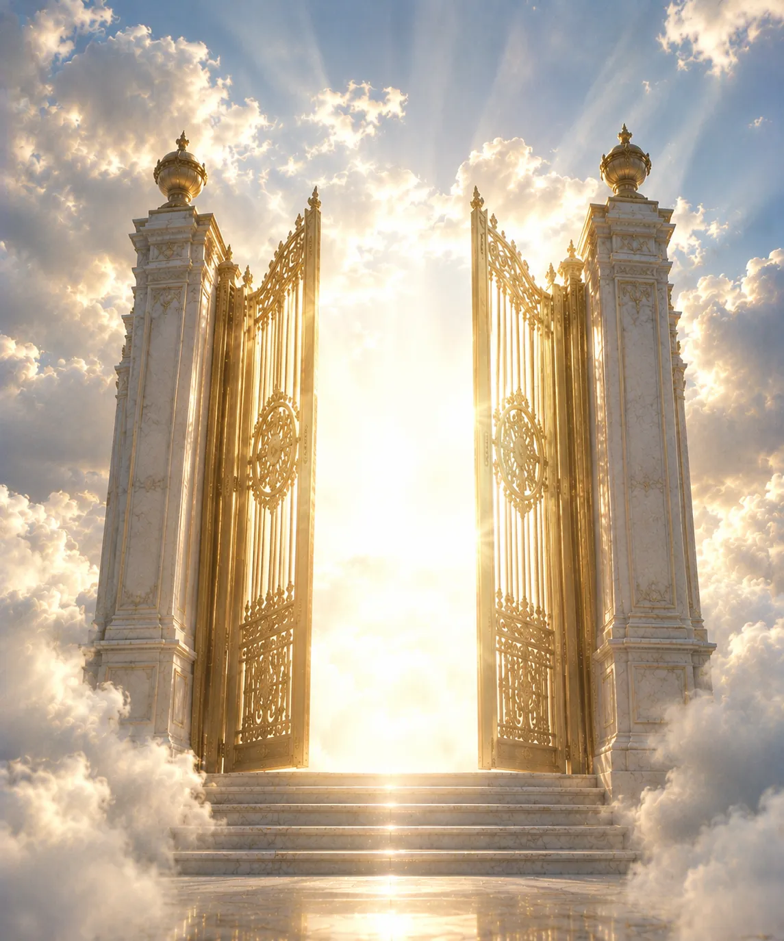 Heaven golden gates